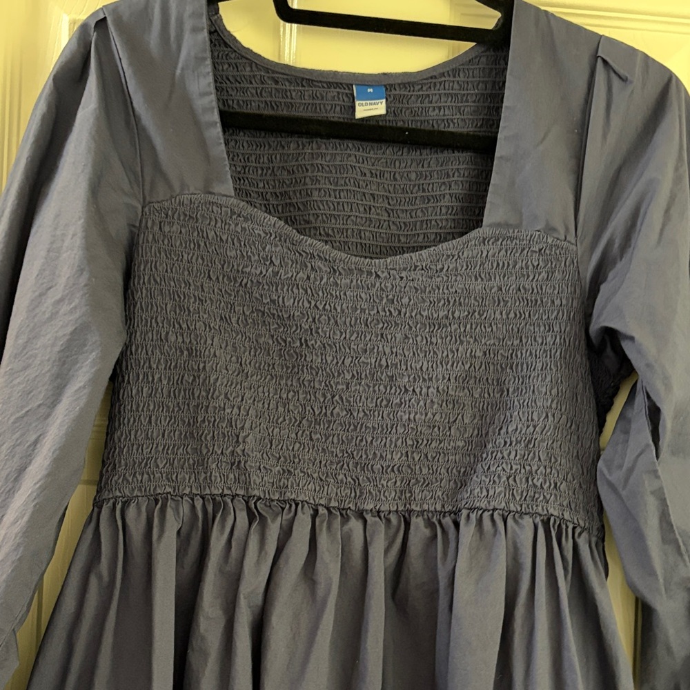 Old Navy Navy Blue Midi Dress - Picture 3 of 5